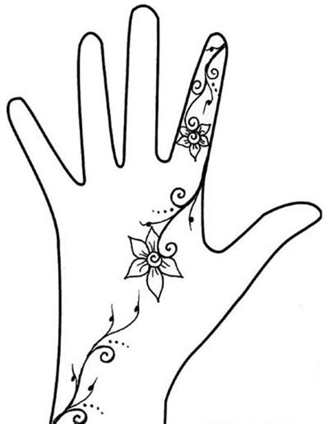 Learning how to sketch hands, can be very useful as you increasingly learn your craft. Hand Outline Drawing at GetDrawings | Free download