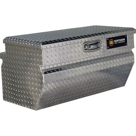 Northern Tool Equipment Locking Chest Truck Tool Box — Diamond Plate