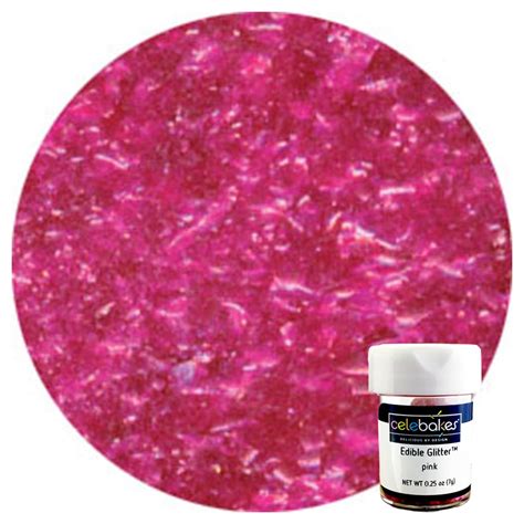 Pink Edible Glitter High Quality Great Tasting Baking Products And