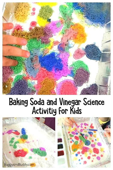 Exploring Colors With Baking Soda And Vinegar Stem Activities