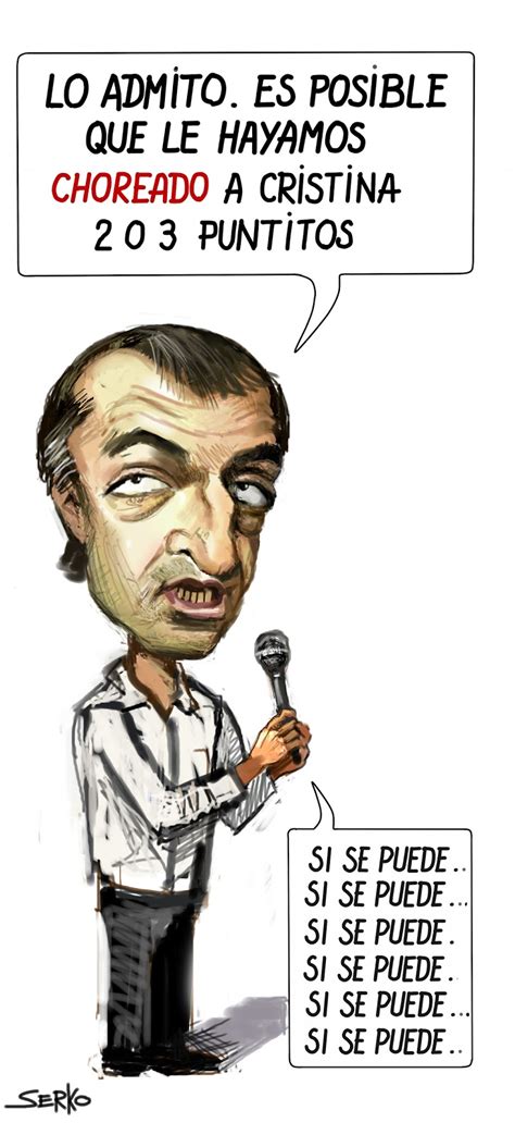 Aseguró que tiene los recursos para cubrir obligaciones salariales esteban bullrich no se arrepiente de su faltazo: serko caricaturas: Esteban Bullrich