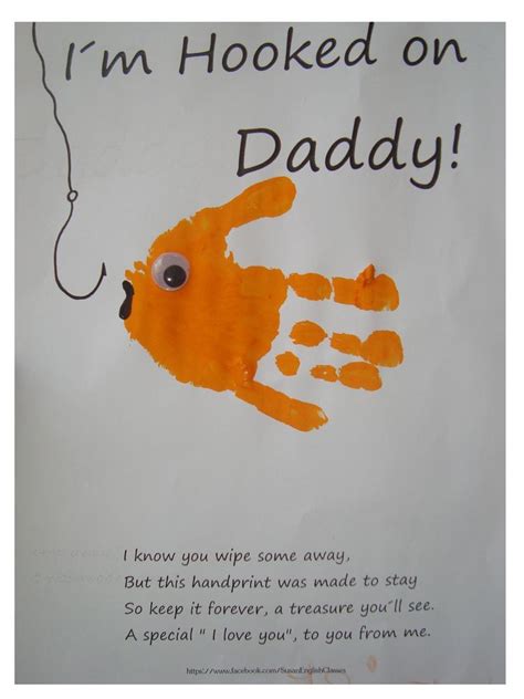 Happy Father S Day Handprint Fish Craft And Free Template Artofit