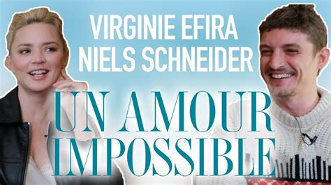 Alors qu'un amour impossible est diffusé sur canal+, virginie efira, bouleversante dans cette adaptation du roman de christine angot, parle de niels schneider. INTERVIEW - Virginie Efira & Niels Schneider - YouTube