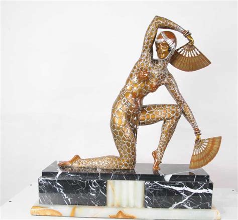 5 out of 5 stars (9) $ 88.73. Art Deco Chiparus Bronze Fan Dancer Figurine Statue 1920s
