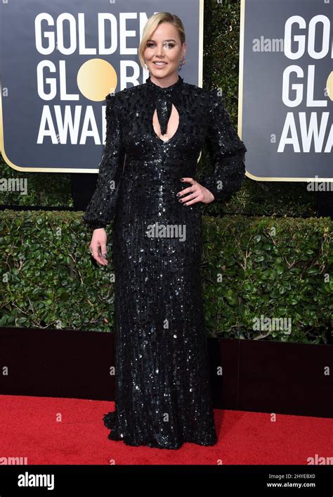 Abbie Cornish At The 75th Annual Golden Globe Awards Held At The