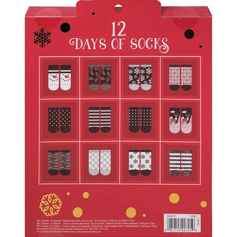Advent Calendar With Socks