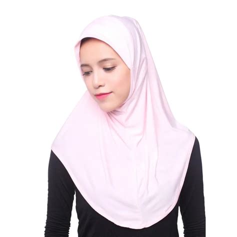 muslim women inner hijab headscarf cap islamic full cover hat underscarf headwear shawl in