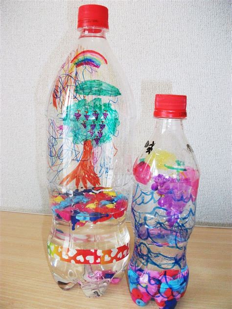 Preschool Crafts For Kids Water Bottle Shaker Craft