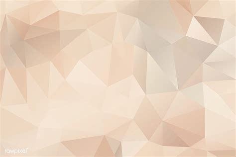 Nude Polygon Abstract Background Design Free Image By Rawpixel Com