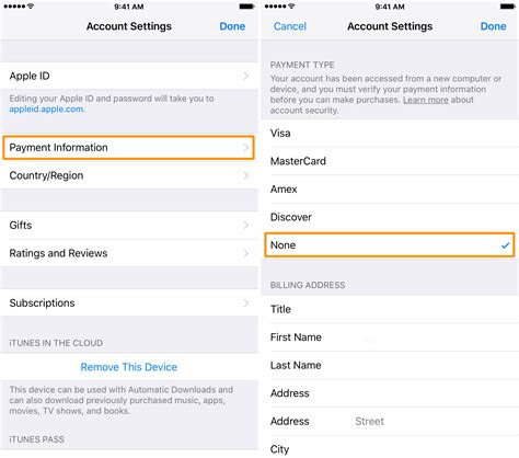 Set up an itunes allowance: How to remove your credit card information from your iPhone