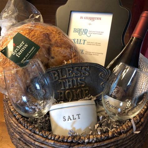 Giving a housewarming gift to a new neighbor or to family and friends moving into a new place will remind them of the occasion's significance. Printable New Home Blessing Bread Salt Wine Poem Its a ...