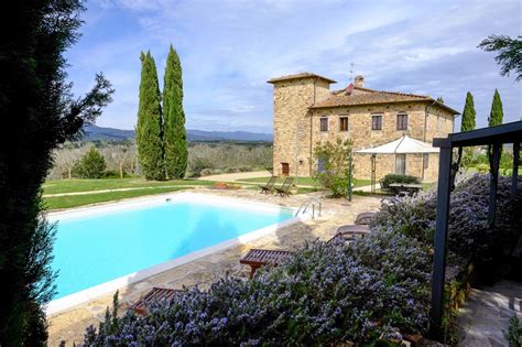 Bucine Villa Vacation Rental Villa Leopoldina that sleeps 18 people in