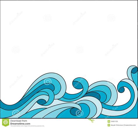 Waves Clipart Border Free Clipground