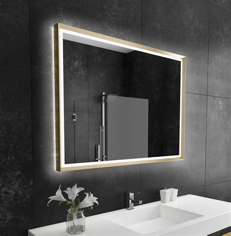 Dimmable Backlit Mirror Opera 48 X 35 Gold