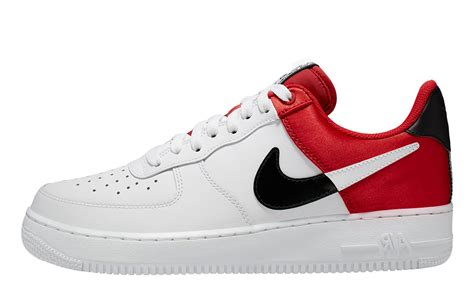 Nike Air Force 1 07 Lv8 White Red Where To Buy Bq4420 600 The