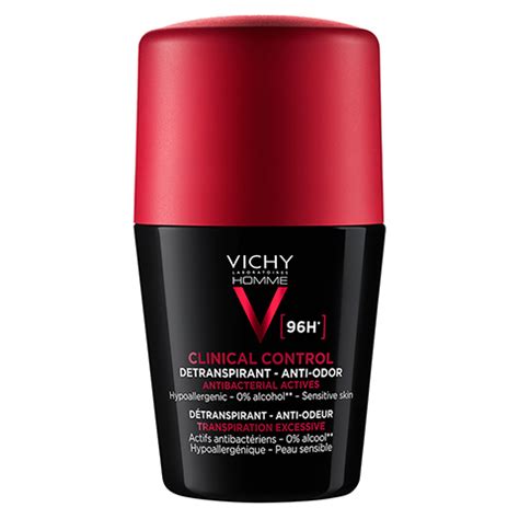 Vichy Homme Deo Clinical Control H Roll On Milliliter Medpex