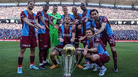 Şampiyon Trabzonspor son maçta rekor peşinde Son Dakika Spor Haberleri