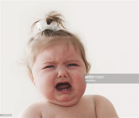 Baby Girl Crying High Res Stock Photo Getty Images