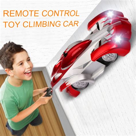 Remote Control Wall Climbing Rc Cars With Led Lights 360 Degree