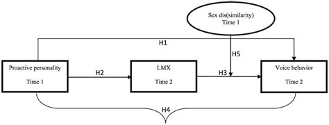 Proactive Personality Lmx And Voice Behavior Employeesupervisor Sex