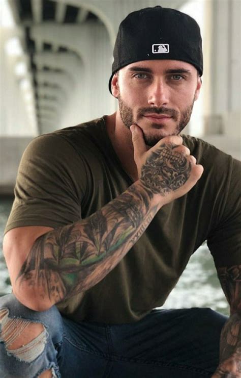 Los 5 Mejores Hombres Tatuados Lindos Sexys Guapos Modelos 😍🔥😍 【lo Mejor De 2024