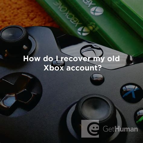 How Do I Recover My Old Xbox Account