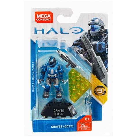 Mega Construx Halo Graves Micro Action Figure Building Set Walmart