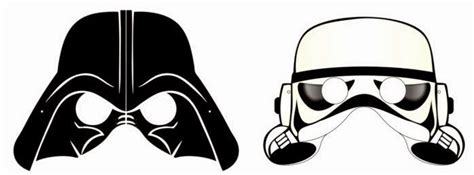 Printable star wars gift boxes from printable crush: Star Wars Free Printable Masks. - Oh My Fiesta! in english