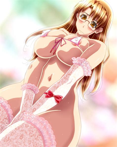 Rule 34 286c Azumanga Daiou Glasses Koyomi Mizuhara Large Breasts