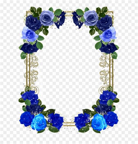 Check spelling or type a new query. Blue Rose Picture Frames - Blue Roses Frame Png - Free ...