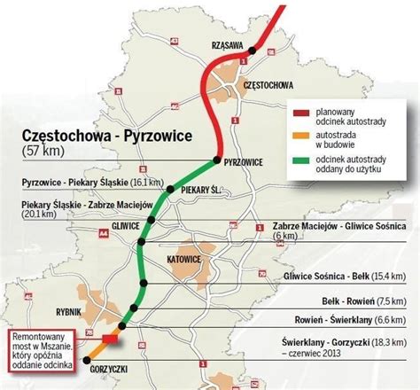 Autostrada a1 dofinansowana z ebi. Autostrada A1 z Pyrzowic do Częstochowy: Coraz bliżej do ...