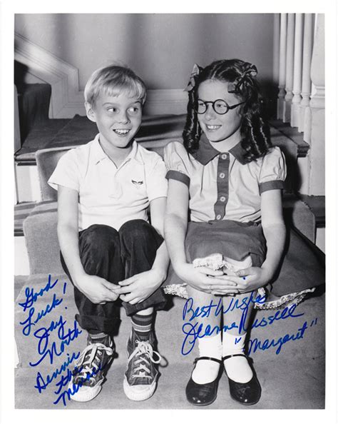 Lot Detail Classic Dennis The Menace 8x10 Photo Signed By Jay North And Jeannie Russell