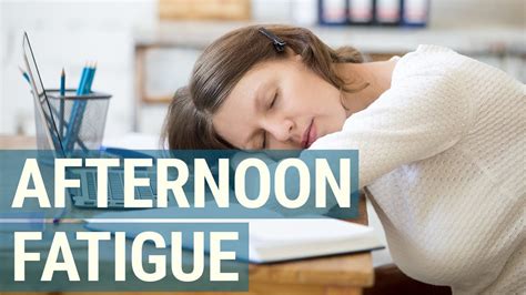 8 Tips To Overcome Afternoon Fatigue Youtube