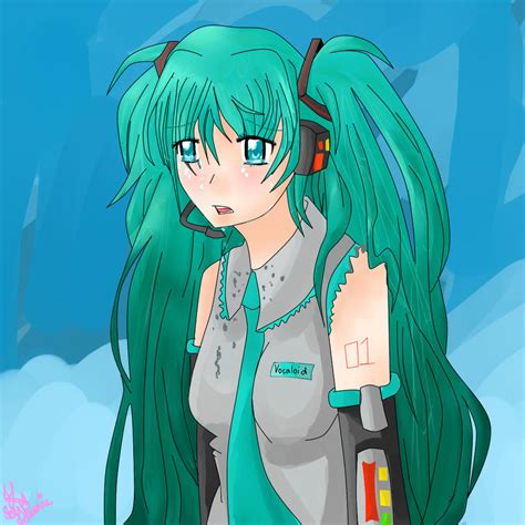 Miku Hatsune Cry By Tsundere Nekobelle On Deviantart