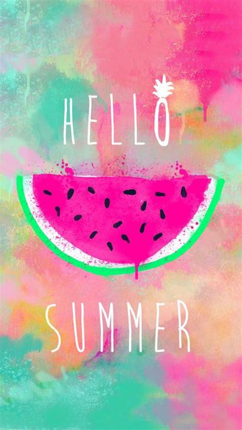 Free Download Hello Summer Cute Girly Wallpaper Android Cute Summer