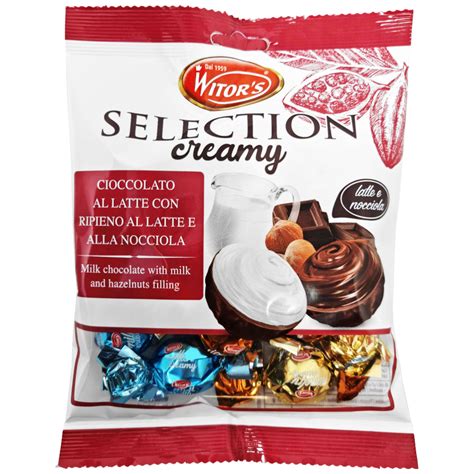 Σοκολατάκια WITOR S selection creamy mix hazelnut 110gr