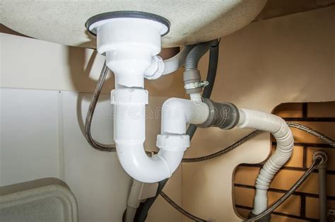 If the leak underneath your kitchen sink is relatively constant, there may be a problem with your sink's water supply line. The Layout Of The Sewer Water From The Kitchen Sink With ...