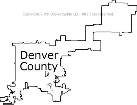 Denver City Limits Map