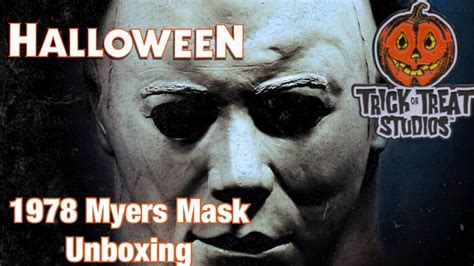 Trick Or Treat Studios 1978 Michael Myers Mask Unboxing Youtube