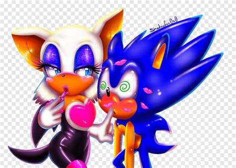Sonic The Hedgehog Rouge The Bat Tails Kiss Shadow The Hedgehog Sonic