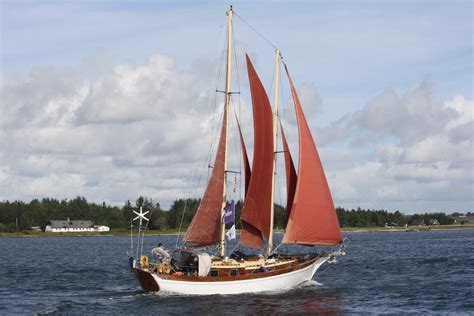 1990 Classic Staysail Schooner Sail Boat For Sale