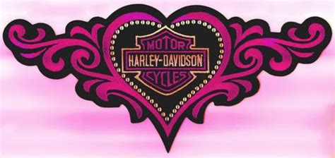 Pink Harley Davidson Logo Carlos Proctor