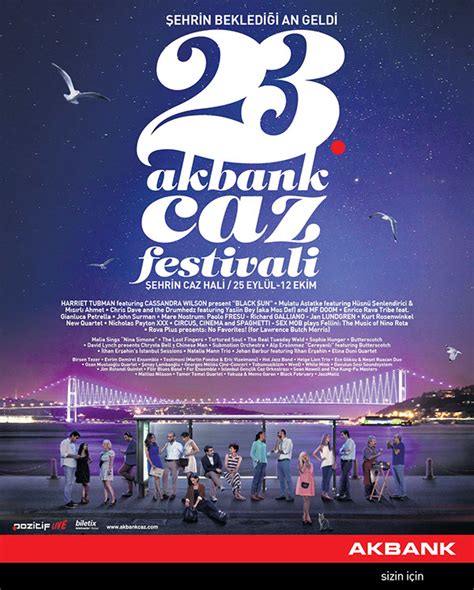 İşte, ak bank ile ilgili son durum ve güncel haberler! 23. AKBANK CAZ FESTİVALİ on Behance