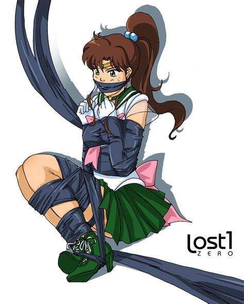 Lost One Zero Kino Makoto Sailor Jupiter Bishoujo Senshi Sailor Moon 1girl Bdsm Bondage