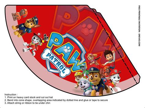 Children are very fond of cartoons of this series and they will definitely like our coloring pages. (FREE PRINTABLE) - Paw Patrol Birthday Party Kits Template ...