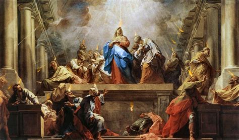 A Fiery Sword And Tongues Of Fire Pentecost The Faith Explained With