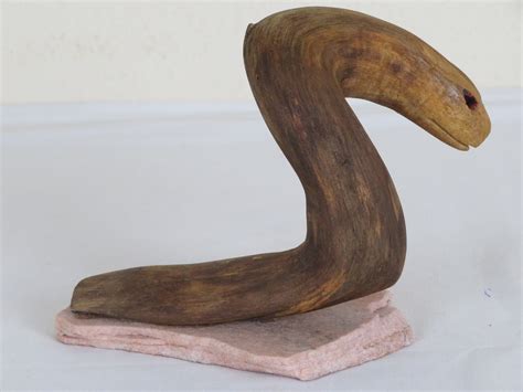 Wooden Sculpture Snake Sculpture Wood Art Art Collectible Etsy Uk