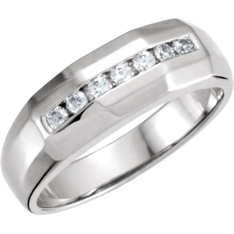 Https://tommynaija.com/wedding/7 Stone Mens Wedding Ring