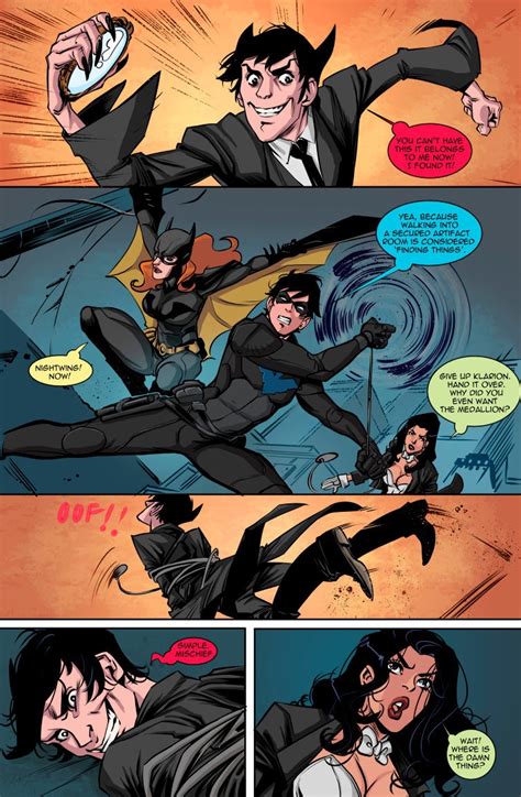 Post 4916680 Barbaragordon Batgirl Bayushix Comic Dc Dickgrayson Klarion Nightwing Young