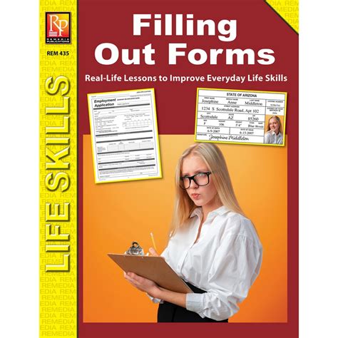 Filling Out Forms Practical Practice Reading And Life Skills Activities